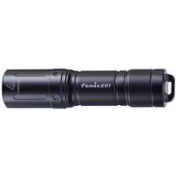 Linterna de mano Fenix E01 V2.0 negro LED 100 lm IP68