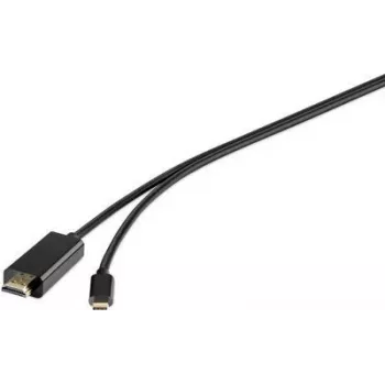 Renkforce RF-4535910 Adaptador gráfico USB 3840 x 2160 píxeles Negro (RF-4535910)