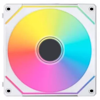 Ventilador para caja Lian Li UNI FAN SL-INF 140 ARGB Reverse Blade PWM - blanco, pack de 3