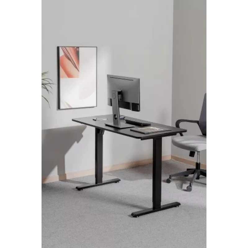 Mesa regulable en altura Up Up Frigg Negro