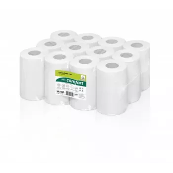 Rollos de alimentación central WEPA para sistema dispensador RPMB1120, 1 capa, 120 m, tissue reciclado, (12 uds.)