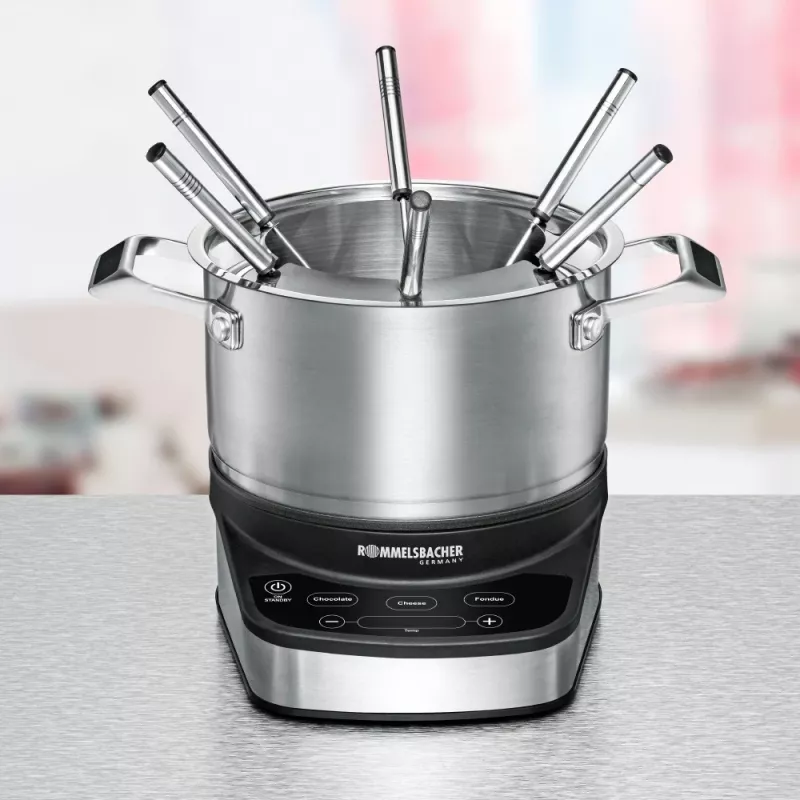 Fondue eléctrica Rommelsbacher F 1200 1,5 l 6 personas