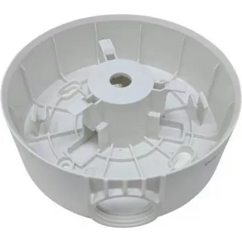 Caja de conexiones Hikvision DS-1280ZJ-PT3 – blanca, soporte universal, Ø12 cm, altura 40,5 mm, carga máx. 2 kg