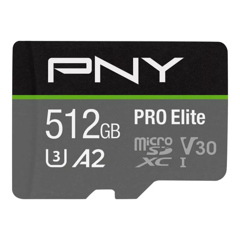 Memoria flash PNY 512GB microSDXC Class 10 P-SDUX512U3100PRO-GE