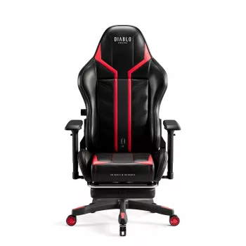 Silla gaming Diablo X-Ray 2.0 Normal Size negra, Red