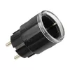 Enchufe inteligente Shelly Plug S MTR Gen3 (negro)