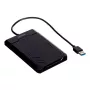 Unitek Y-3036 carcasa externa para HDD/SSD, 2,5″ SATA III 6G, USB 3.0, UASP, negra
