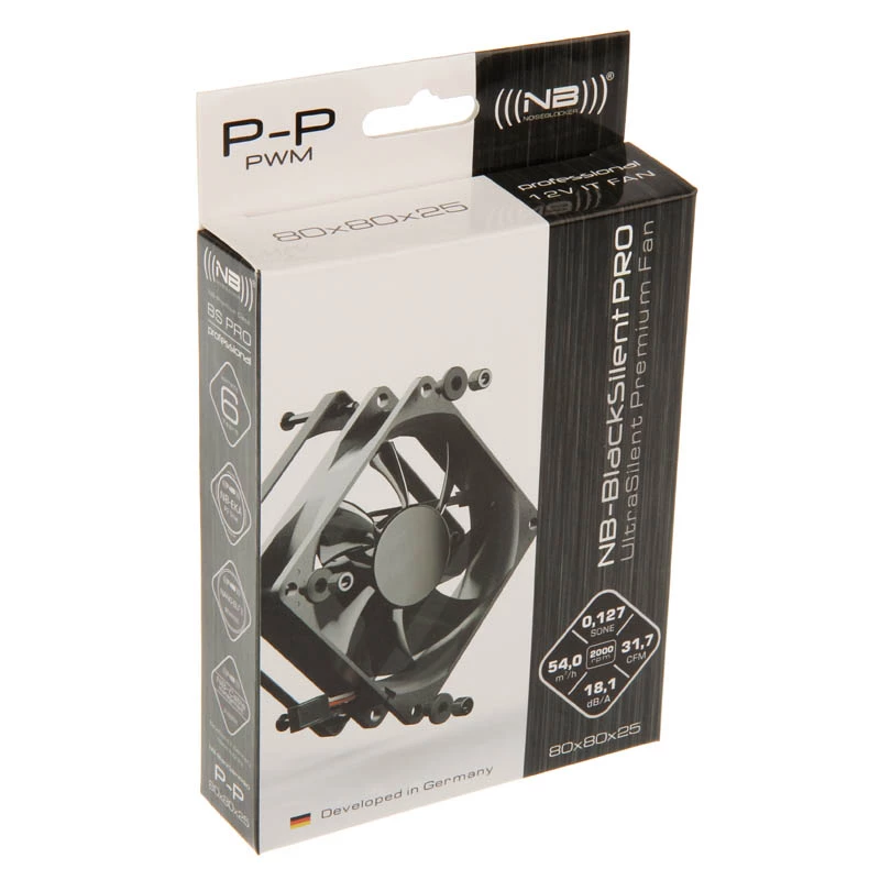 Ventilador Noiseblocker BlackSilentPro P-P