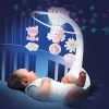 Caja de música para bebés B-kids 3en1 Infantino 150302050 – rosa polvo, juguete relajante 3 en 1
