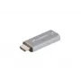 Adaptador de cable de vídeo Lanberg AD-HD-DP-01 HDMI Type-A DisplayPort Plata