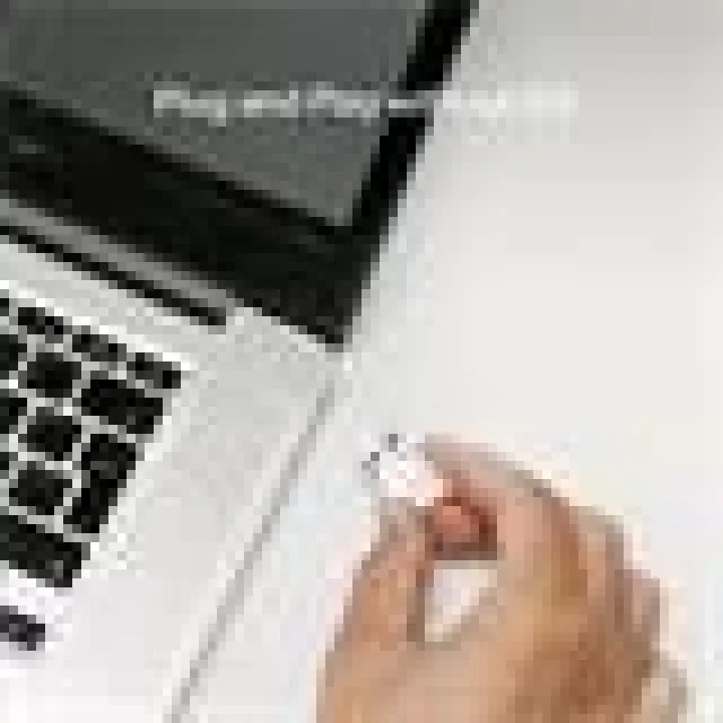 Adaptador USB de red MERCUSYS MA30N — Wi-Fi de doble banda (2,4/5 GHz), 400/867 Mbit/s, USB 2.0, antena interna, blanco