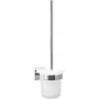 Set de cepillo de inodoro Tesa Ekkro 40233-00000-00, acabado cromado