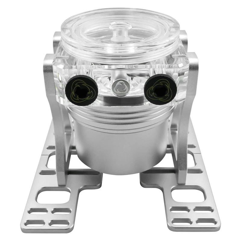 Singularity Computers Protium soporte vertical para bombas y depósitos – plata