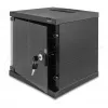 Rack independiente/pared/suelo DELOCK 43422 6U capacidad de carga 30 kg IP20, negro, cerradura con llave