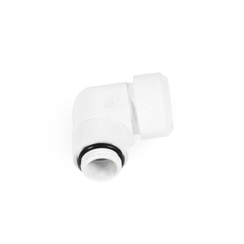 Conector Alphacool G1/4 macho giratorio 90° a tubo rígido 16mm AD (modelo 17621)