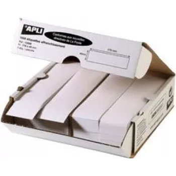 Rollo de etiquetas agipa Etiquetas de franqueo 170 x 45 mm blanco, 1 unidad (Modelo 13569)