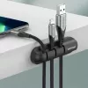 Vention organizador de cables 5 puertos, 2 uds., negro