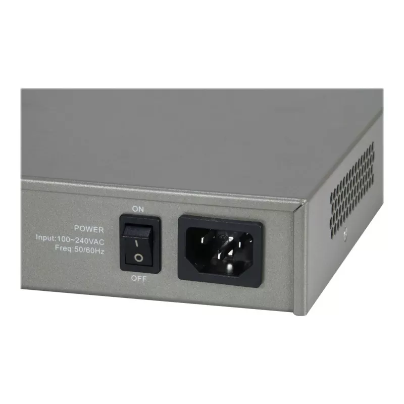 LevelOne GTL-2091 Managed L3 Gigabit Ethernet (10/100/1000) gris
