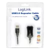 LogiLink Cable repetidor USB 2.0 - 5,0 m Cable USB 5 M USB A