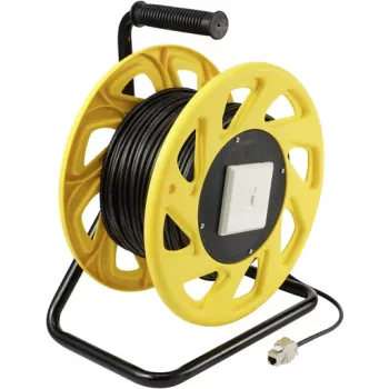 Renkforce Cable de extensión de red RJ45 CAT 6a S/FTP 60 m Naranja Funda PUR (RF-5264730)