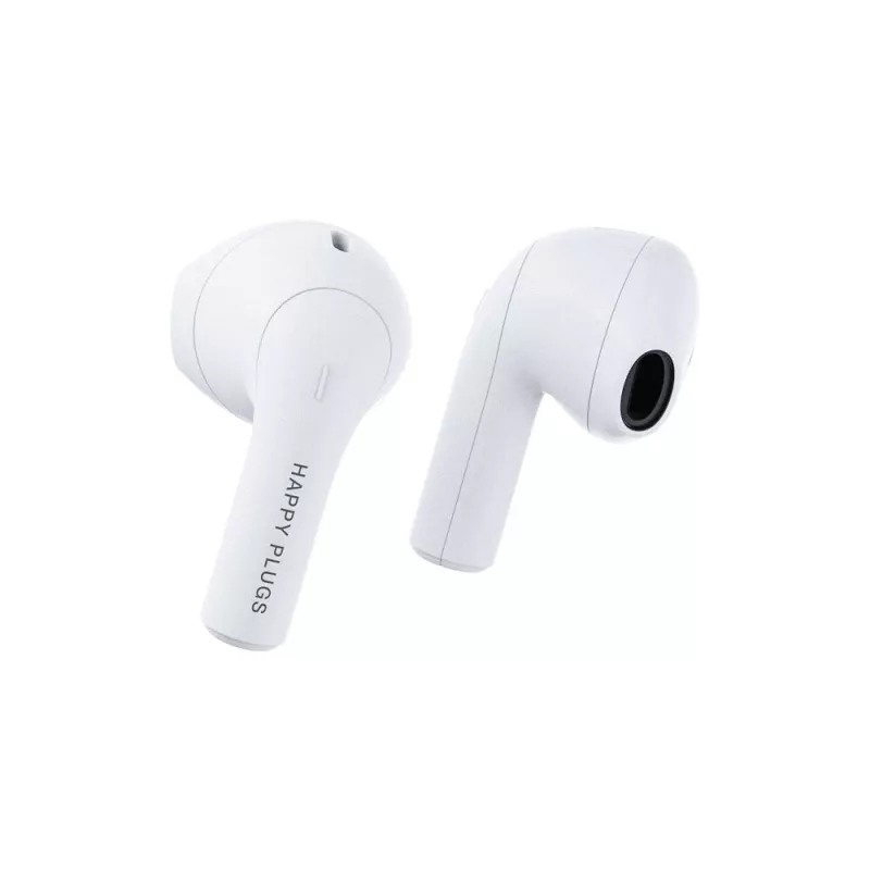Auriculares happy plugs JOY TWS in-ear Bluetooth para llamadas, música, deporte — blanco, 20–20000 Hz