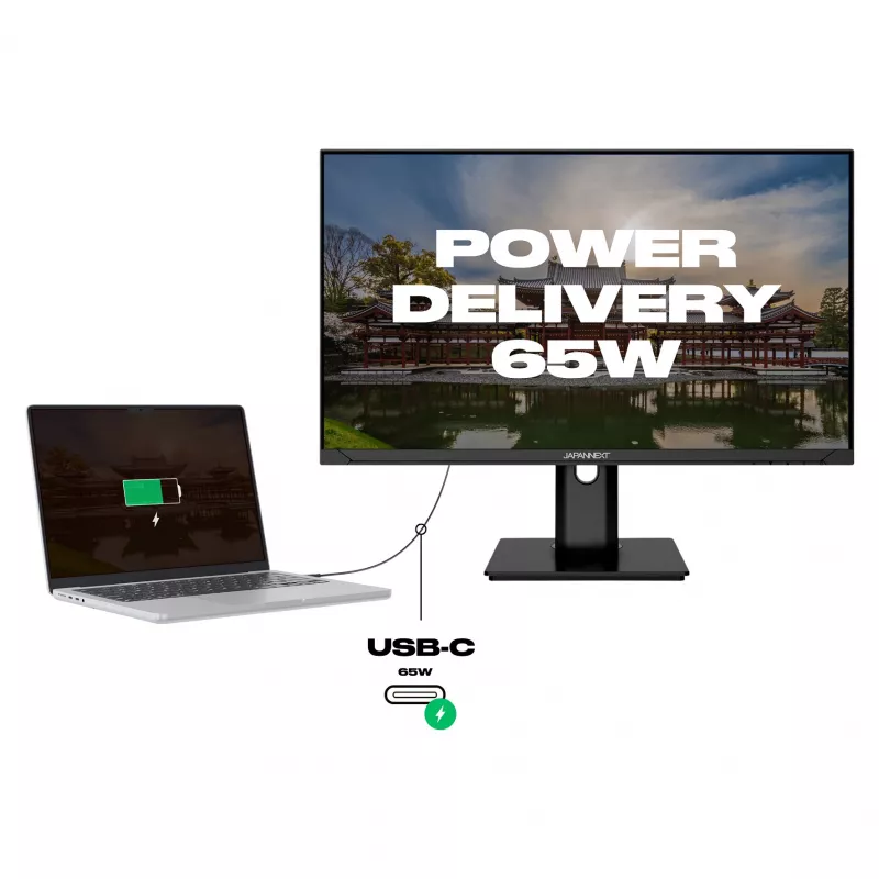 Japannext JN-IPS238FHDR-C65W-HSP Monitor