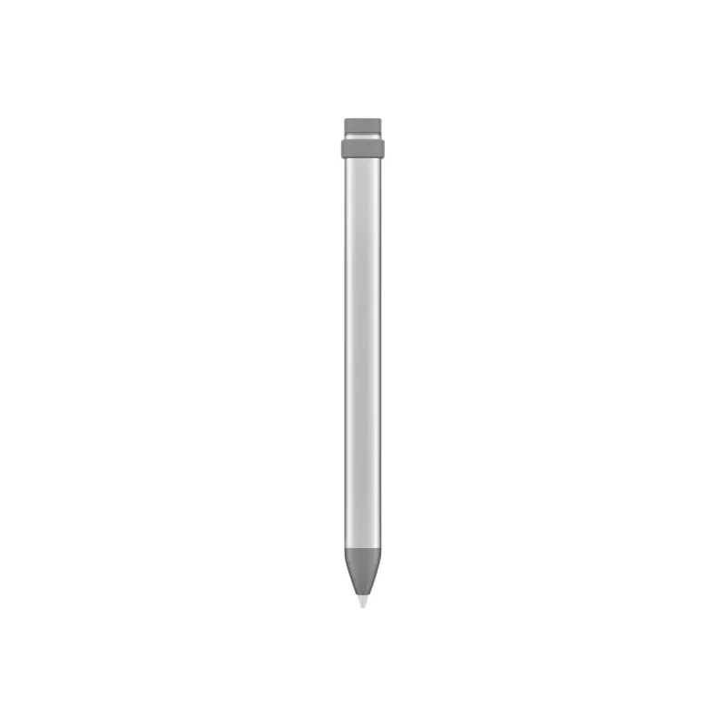 Logitech Crayon - lápiz digital para Apple iPad - Lightning - gris