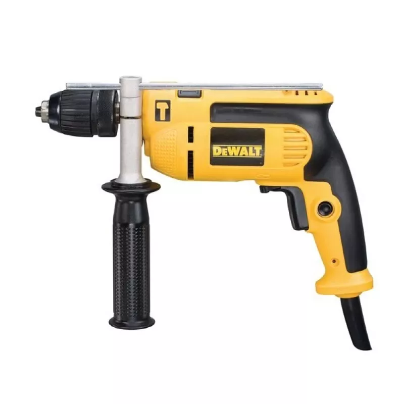 DeWALT DWD024S-QS Taladro con portabrocas de cambio rápido, Negro, Amarillo