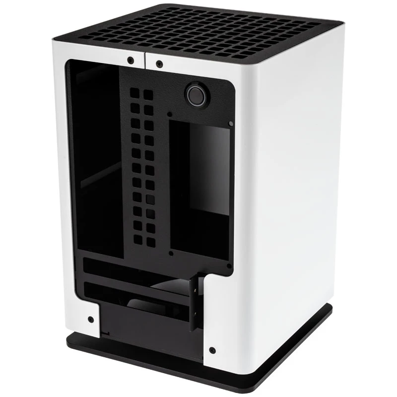 HGC Osmi 3.1 Caja Mini-ITX de aluminio - blanca