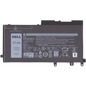Batería Dell 51 Wh 3 celdas Li-Ion recambio para portátiles Dell (MPN 5MVGP)