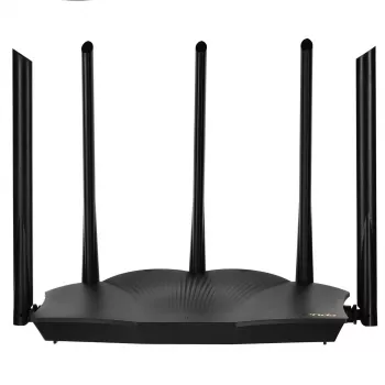Router inalámbrico Tenda TX12 PRO Fast Ethernet dual band (2,4 GHz / 5 GHz) negro