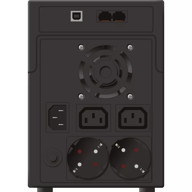 PowerWalker VI 2200 SHL Schuko SAI Line-Interactive 2,2 kVA 1200 W 4 salidas AC