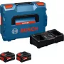 Bosch EXPERT 18V Set de inicio con 2 baterías y cargador en L-BOXX