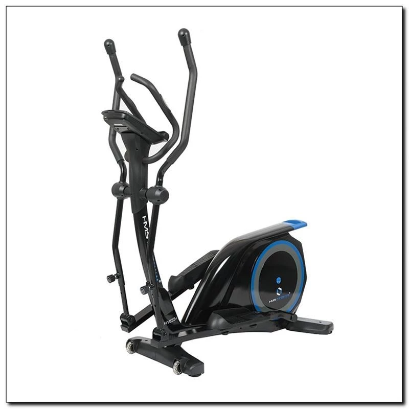 Elíptica electromagnética HMS Fitness H1833-i negra, azul
