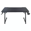 Mesa de ordenador Subsonic SA5706 negra recta PVC 120x60 cm