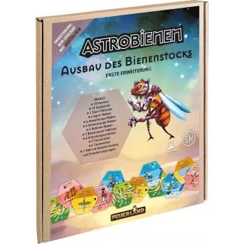 Astrobienen: Ausbau des Bienenstocks, expansión de juego de mesa