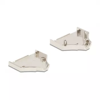 Conector de cable DeLOCK 67138 D-Sub de 44 pines plata conector macho