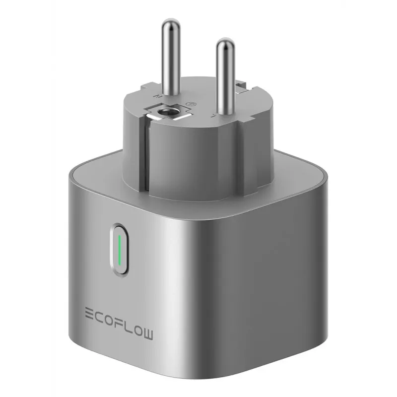 Enchufe inteligente EcoFlow EFA-SMARTPLUG-EU-4P interior plateado