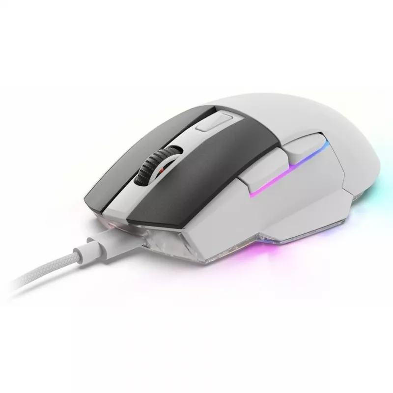 Ratón Sharkoon SGM50W gaming para diestros RF inalámbrico + USB Type-A óptico 6400 DPI