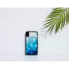 Funda para móvil iKins para iPhone XR – lago azul exterior, negro interior