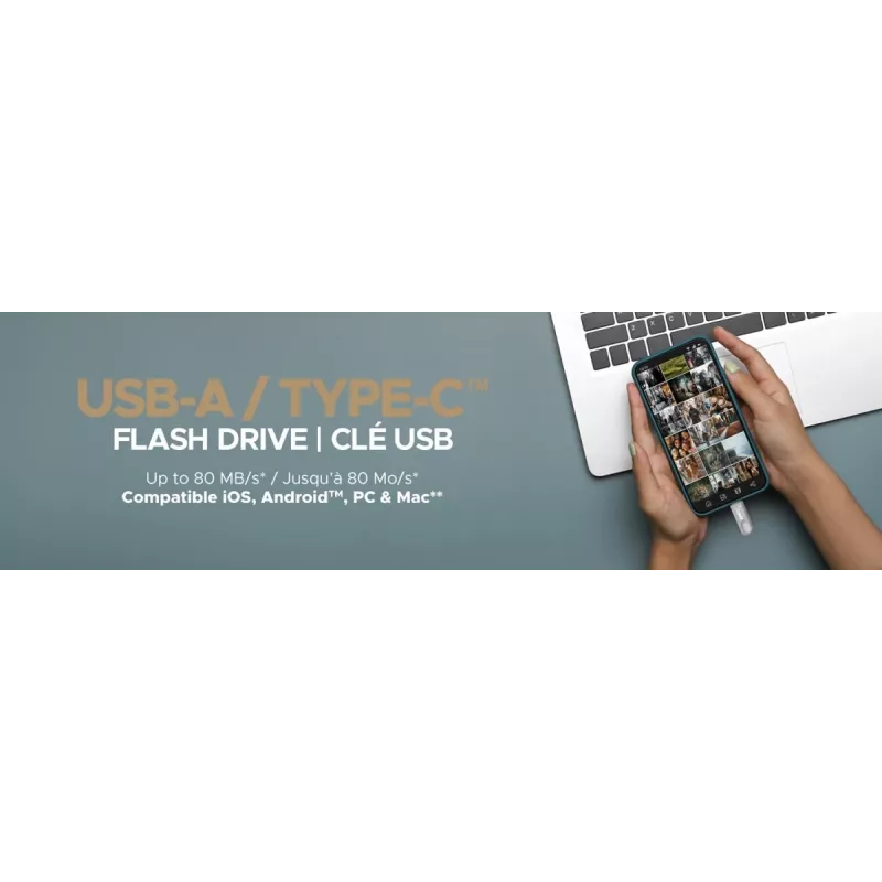 Memoria USB Emtec 32 GB USB Type-A USB Type-C D280