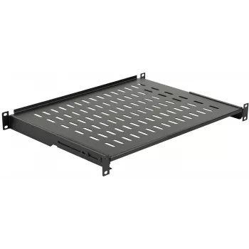 Bandeja para rack LOGON RAS400BL negro 50 kg capacidad de carga 19 pulgadas
