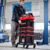 Plataforma rodante para caja de sistema EINHELL E-Case, negra, capacidad de carga hasta 120 kg