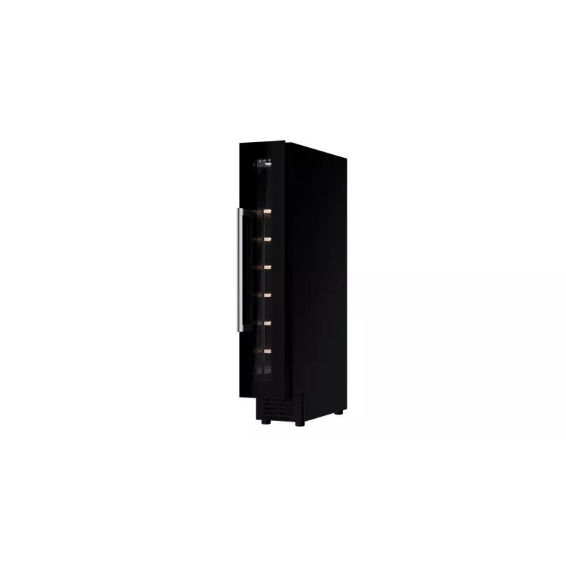 Enfriador de vino termoeléctrico Teka RVU 10008 GBK integrable negro 8 botellas