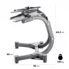 Soporte de mancuernas ajustable Hms Premium STR10 Pro