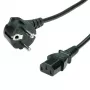 Cable de alimentación VALUE 1,8 m recto conector macho IEC