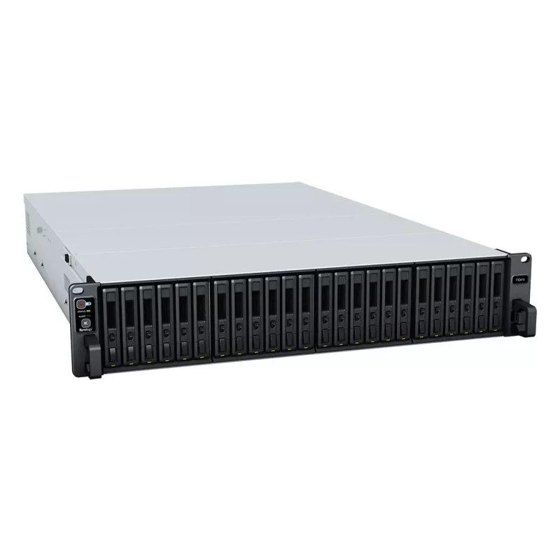 Synology FlashStation FS3410 - Servidor NAS - 24 bahías - 108TB - Rack - montaje - RAID 0, 1, 5, 6, 10, JBOD, RAID F1 - RAM 16GB - 10 Gigabit Ethe