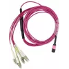 Cable de parcheo MPO-4xLC multimodo OM4 BlueOptics HE67908QPH-KB015M 15 metros