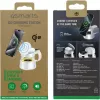 Cargador inalámbrico 4smarts Qi2 Aura Sound blanco – carga inalámbrica rápida Qi2, altavoz integrado
