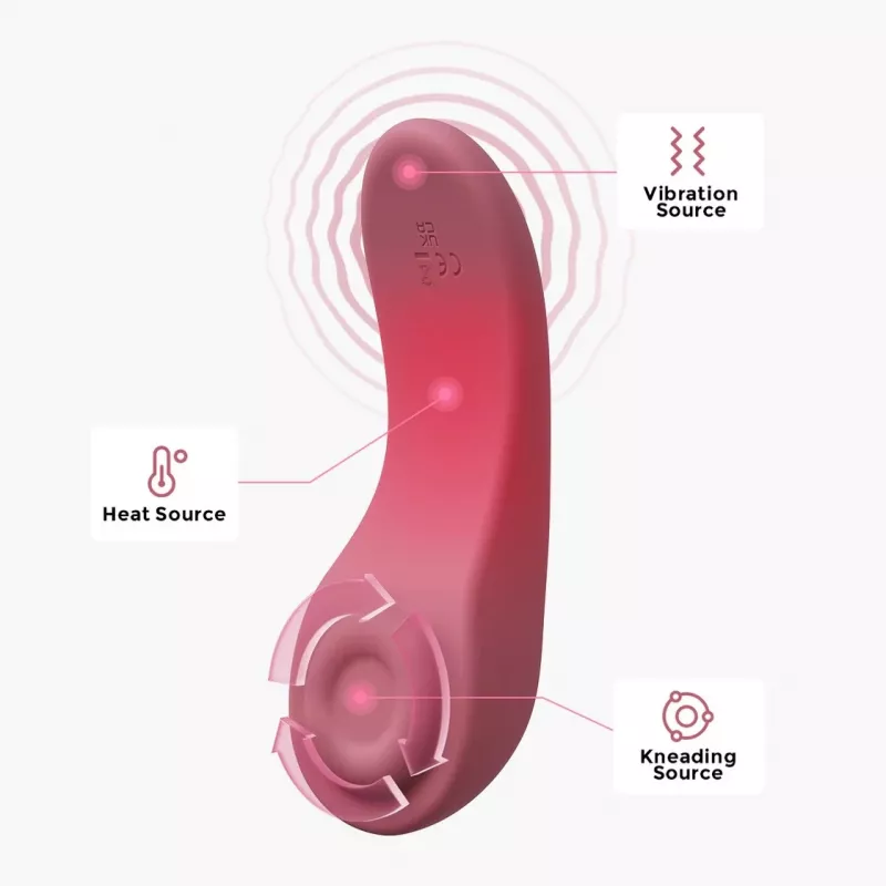 U-grow Momcozy LM02 masajeador de lactancia – masajeador de pecho eléctrico para apoyar la lactancia